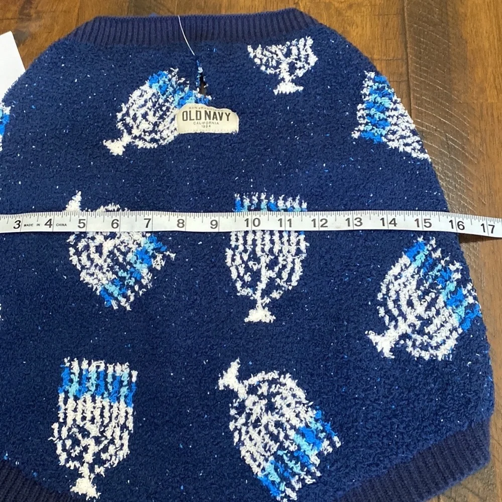 Cozy-Knit Patterned Sweater for Pets